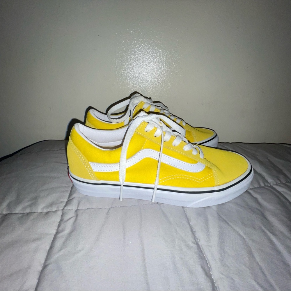 Yellow Old Skool Vans